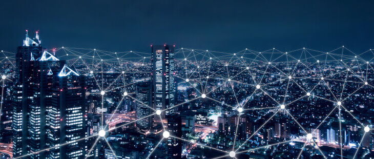 Im Smart Grid verbindet moderne Kommunikationstechnik die verschiedenen Teile des Energiesystems.