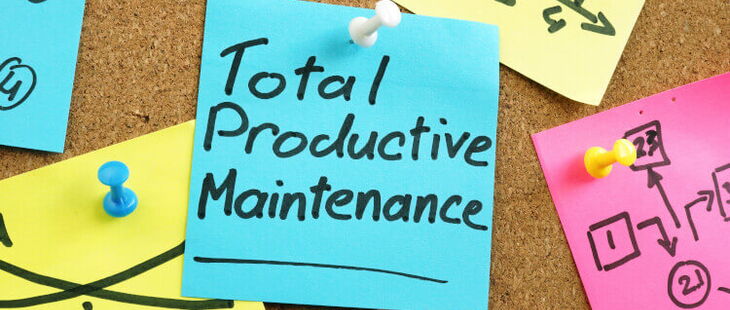 Total Productive Maintenance ist ein Konzept zur Sicherung einer höchstmöglichen Anlagenverfügbarkeit.