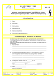 Arbeitsauftrag
