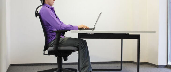 Ergonomie umfasst mehr als die richtige Höhe des Bürostuhls