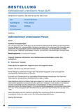 Bestellung zur elektrotechnisch unterwiesenen Person