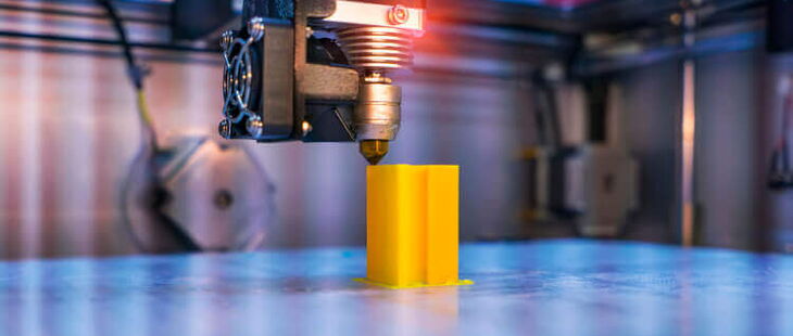 Grundlage für die additive Fertigung bildet ein 3-D-CAD-Modell.
