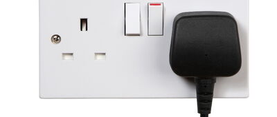 Beispiel eines britischen Steckers