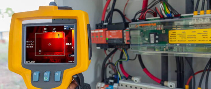Die Thermografie stellt eine gute Ergänzung zu klassischen Elektroprüfungen dar.
