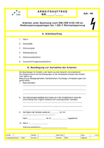 Arbeitsauftrag