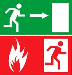 In Sicherheit bringen