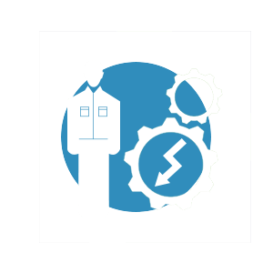 Sicheres Arbeiten an elektrischen Maschinen Icon