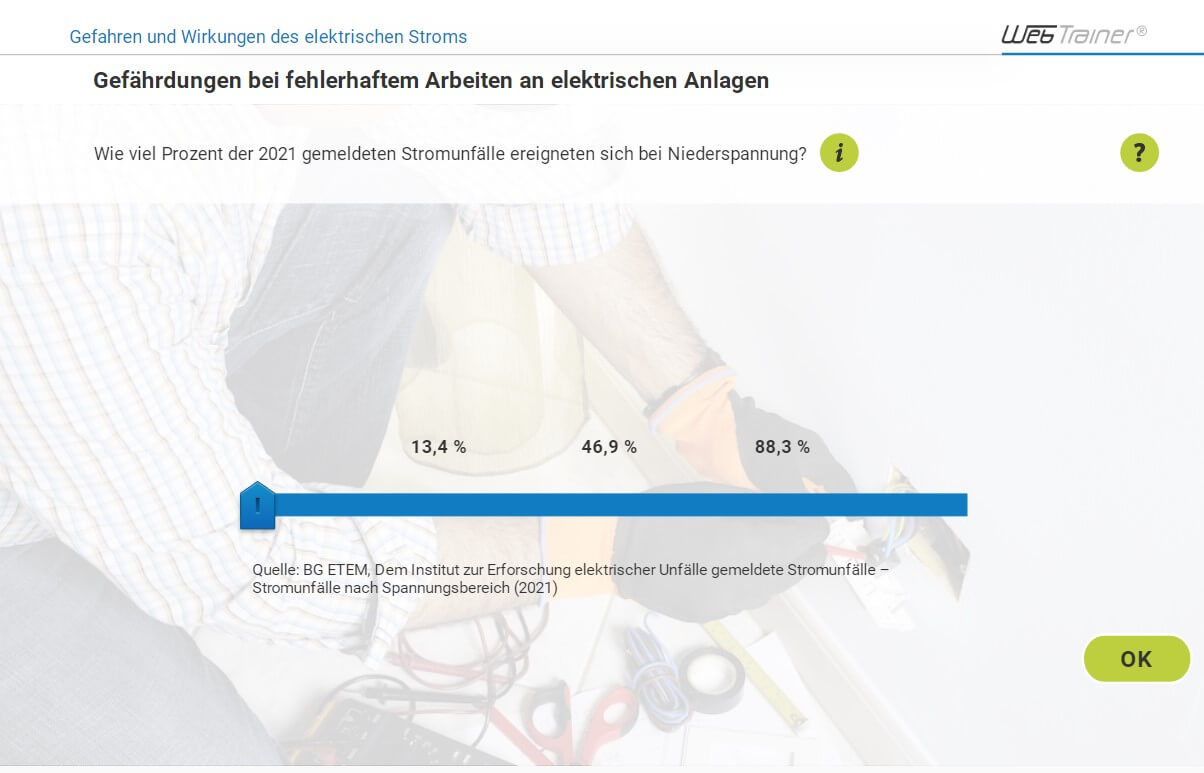 Stromunfälle im Bereich der Niederspannung